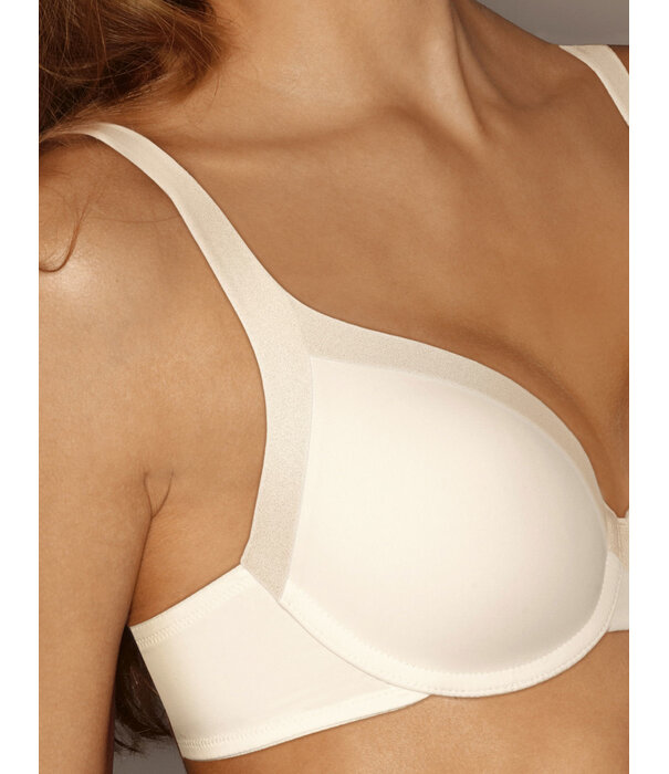Dim  Dim Generous Invisible Bh met beugel & licht voorgevormde cup, de kleur champagne