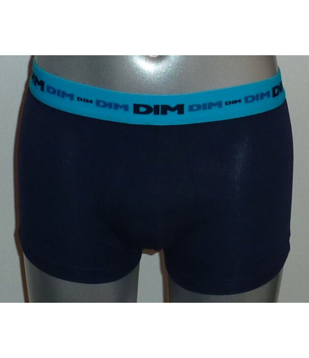 Dim  Dim  Rythmics Coton Stretch boxershortset Blue & marineblauw mt XXL
