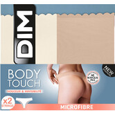 Dim Body Touch twee delig naadloos microfaser stringset