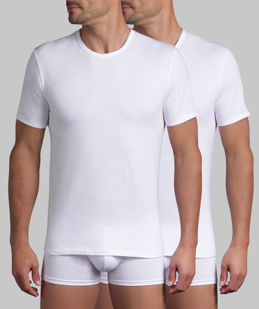 Dim  X-Temp tweedelige shirtset met ronde hals  mt S of M,  basis kleur wit of zwart