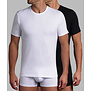 X-Temp tweedelige shirtset met ronde hals  mt S of M,  basis kleur wit of zwart