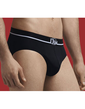 Dim slipset in zachte microfaser kwaliteit mt XL zwart