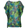 Sapph Mamita Bay tuniek kleur groen met snakeprint