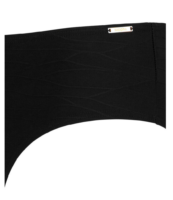 Sapph Sapph Tioman Island bikinislip kleur zwart mt  XXL