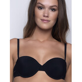 After Eden Sensitive Multiway/Strapless Bh met lichte voorvorm in  zwart & poudre