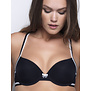 After Eden  Houston  beugel Bh met lichte voorvorm kleur zwart-bies wit of wit-bies lila