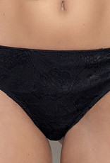 After Eden D-cup & up Anna String kleur zwart, mt S