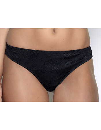 After Eden D-cup & up Anna String kleur zwart, mt S