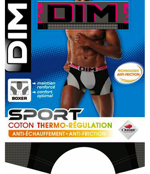 Dim  Boxershort Sport korte pijp kleur zwart