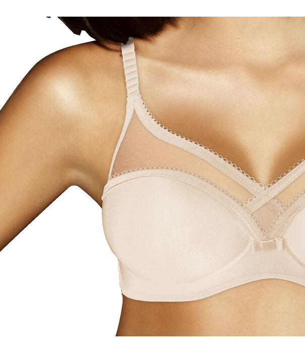 Dim  Dim Osmose Bh zonder beugel & lichte voorvorm, in zwart, rood of champagne