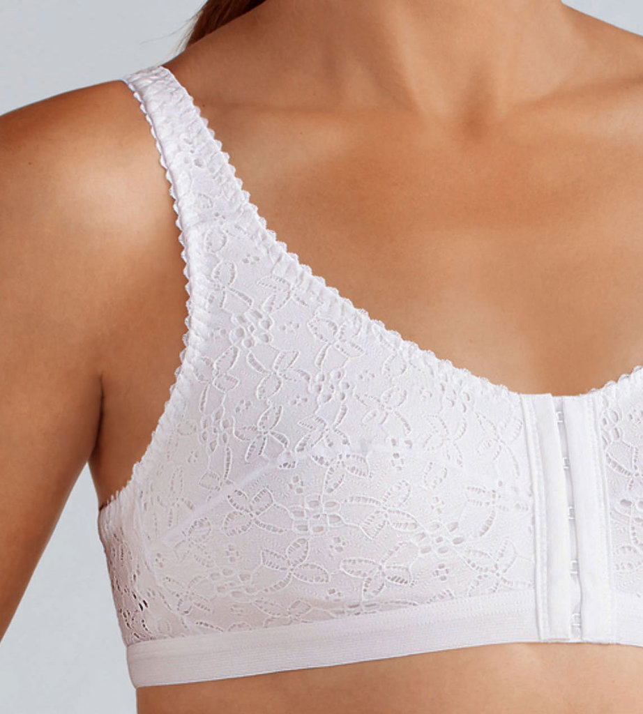 Amoena  Amoena Sandra postoperatieve bh – Recovery Care bh zonder beugel met voorsluiting (wit)