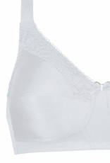 Amoena  Amoena Nancy prothese bh zonder beugel – wit – met CoolMax® prothesehoesjes – zachte ondersteuning & tijdloos comfort