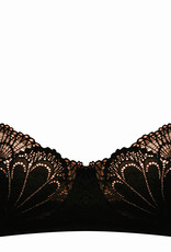 Wonderbra  Glamorous Lace Balconette Bh kleur zwart of Ivoor