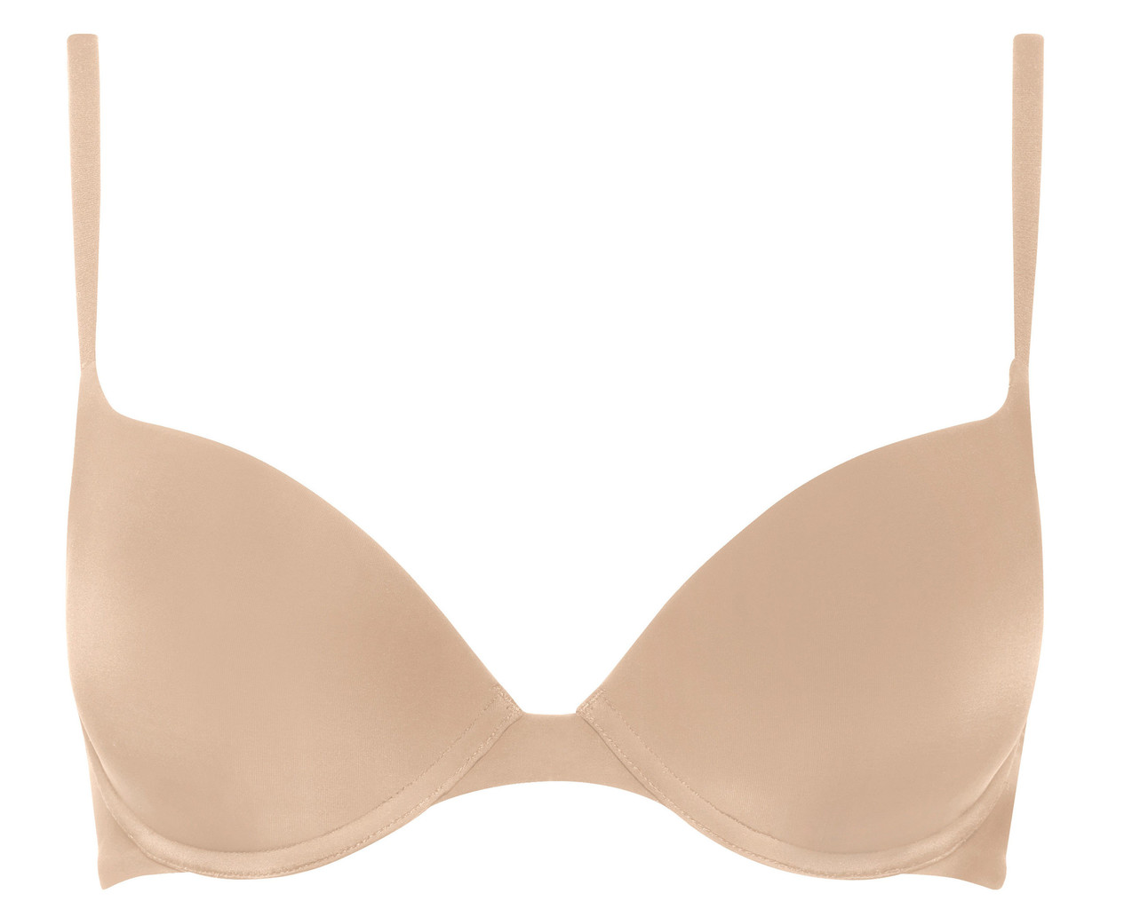 Wonderbra Wonderbra Bh met beugel & licht voorgevormde cup kleur zwart of huid