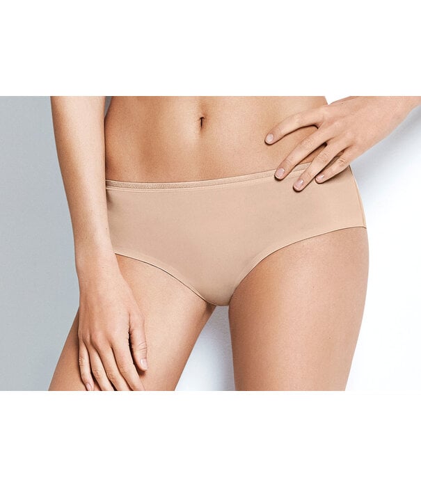 Wonderbra Wonderbra naadloze microfaser hipster met subtiel ingeweven zilverdraadje in de tailleband – zwart, ivoor of skin