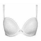 Wonderbra  Embrace Bh met licht voorgevormde cup zwart met skin gecombineerd of wit