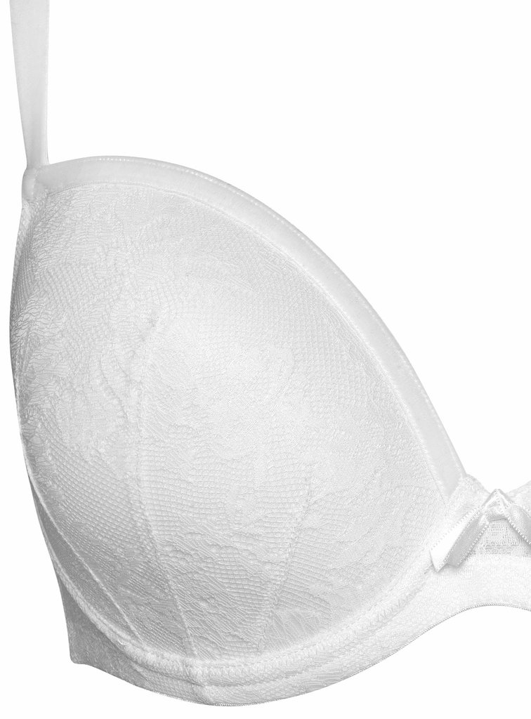 Wonderbra  Embrace Bh met licht voorgevormde cup zwart met skin gecombineerd of wit