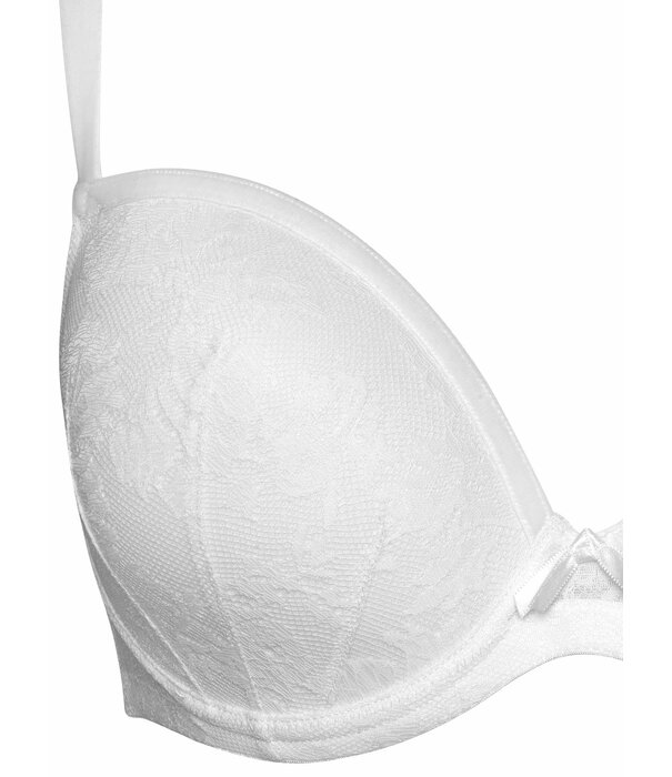 Wonderbra  Embrace Bh met licht voorgevormde cup zwart met skin gecombineerd of wit