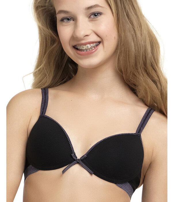 Boobs & Bloomers  Audrey Bh zonder beugel kleur zwart