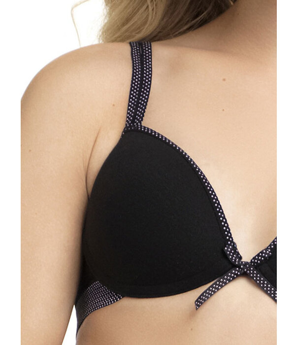 Boobs & Bloomers  Audrey Bh zonder beugel kleur zwart