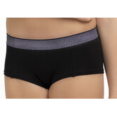 Audrey katoenen boxershort kleur zwart