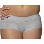 Boobs & Bloomers Audrey katoenen boxershort kleur grijs