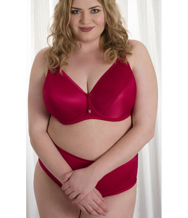 Syl Design Syl Design Maia beugel bh Cerise – comfortabele bh voor dames met een maatje