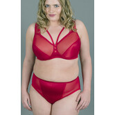 Syl Design Kali Bh met beugel en afneembare sierbandjes kleur rood