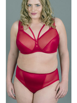 Syl Design Syl Design  Kali Bh met beugel en afneembare sierbandjes kleur rood