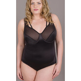 Syl Design  Kali Body met beugel & vaste sierbandjes kleur zwart