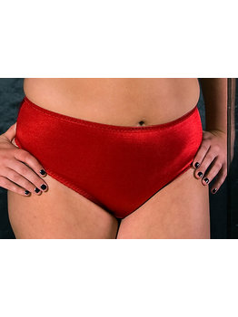 Syl Design Rhea  hoge microfaser slip  kleur rood, maat 56