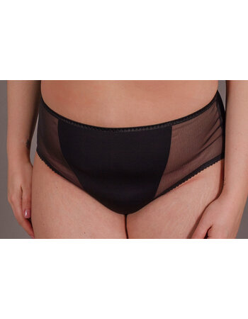 Syl Design Kali Maxi Slip microfaser kleur zwart mt 42 t/m 54