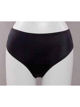 Syl Design Syl Design Maia hoge microfaser  String kleur zwart of  ivoor