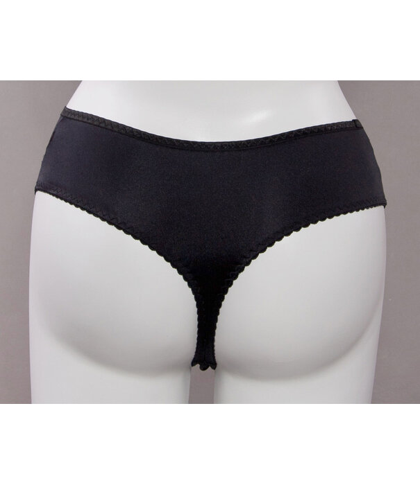 Syl Design Design  Maia hoge microfaser String kleur zwart of  ivoor