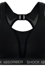 Shock Absorber  Run padded sport bh zonder beugel & licht gewicht padding basis kleur zwart