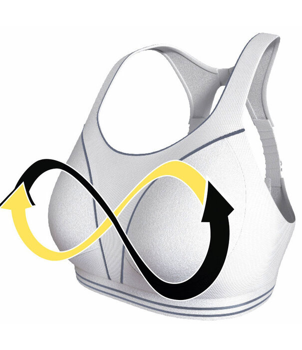 Shock Absorber  Shock Absorber  Run padded sport bh zonder beugel & licht gewicht padding basis kleur zwart