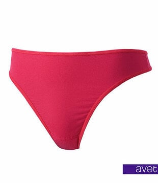 Lizzy microfaser string kleur rood, zwart of huid mt S t/m XL