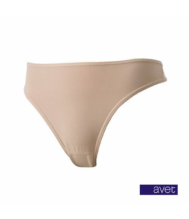 Avet Ondergoed  Lizzy microfaser string kleur rood, zwart of huid mt S t/m XL