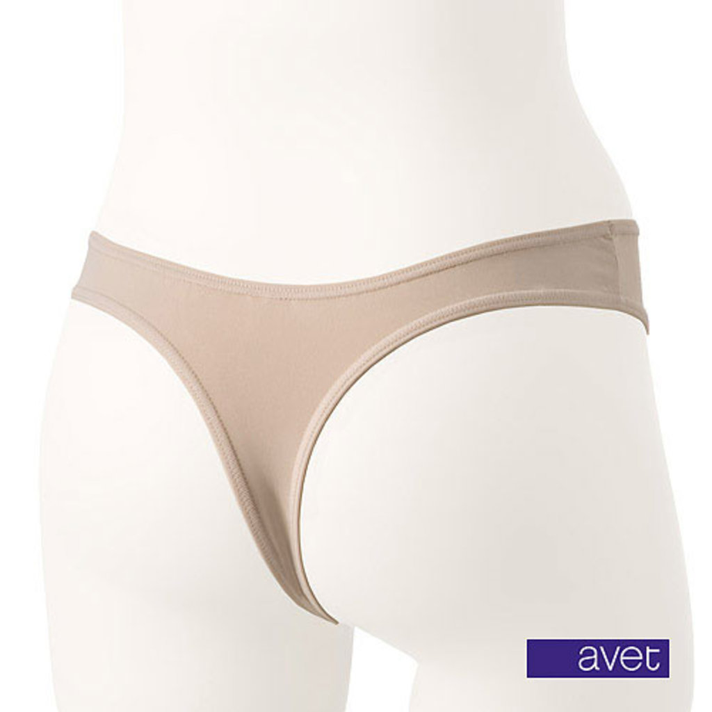 Avet Ondergoed  Lizzy microfaser string kleur rood, zwart of huid mt S t/m XL