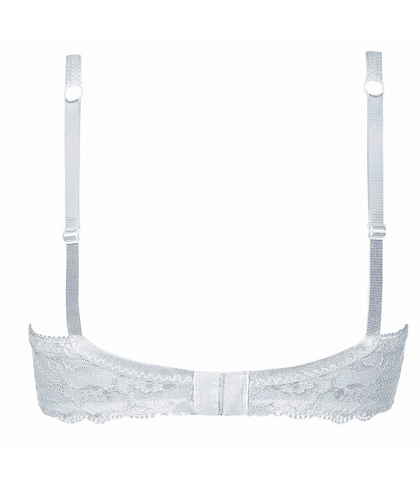 Amoena  Amanda prothese Bh met beugel kleur wit met jaquard borduursel