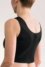 Amoena  Amoena Leyla naadloze postoperatieve en antibacteriële compressie BH met universele cups en licht compressieniveau – zwart, wit of roze nude, maten 60/65 t/m 130/135