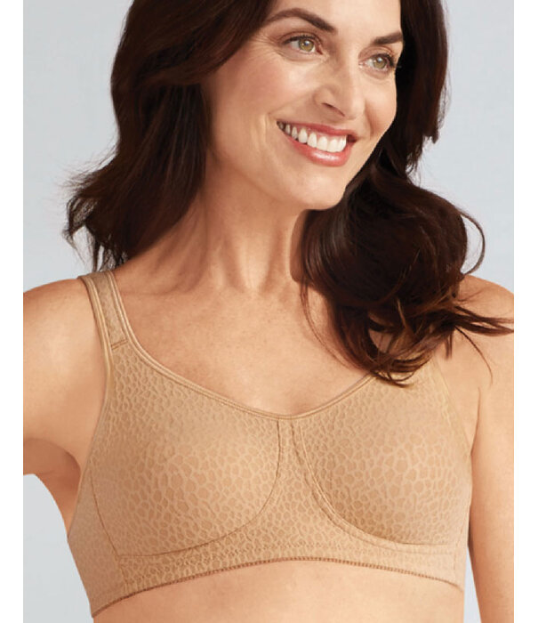 Amoena  Amoena Mona prothese bh zonder beugel – champagne, wit, cognac & zwart
