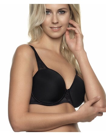 After Eden / Elbrina T‑shirt BH met beugel en spacercup – zwart