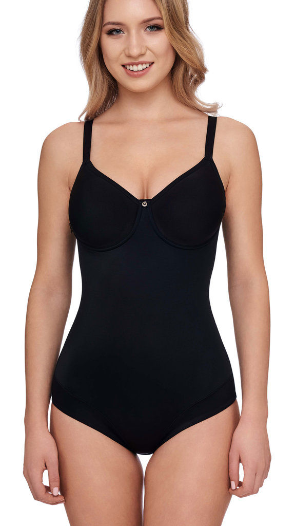 Susa Susa Catania Body 6552 – Zwart – Met Beugel & Lichtgewicht Spacercup – Comfortabele Elegante Body