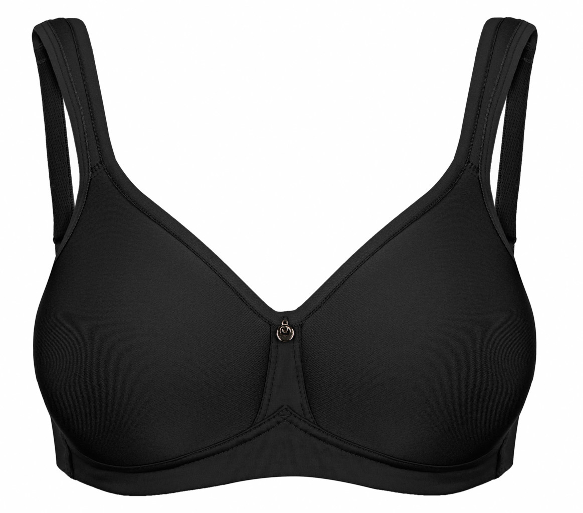 Susa Susa Catania BH zonder beugel 7870 Zwart – licht voorgevormde spacercup & ademend comfort – €5 korting bij €39,95 en €15 korting bij €99,95