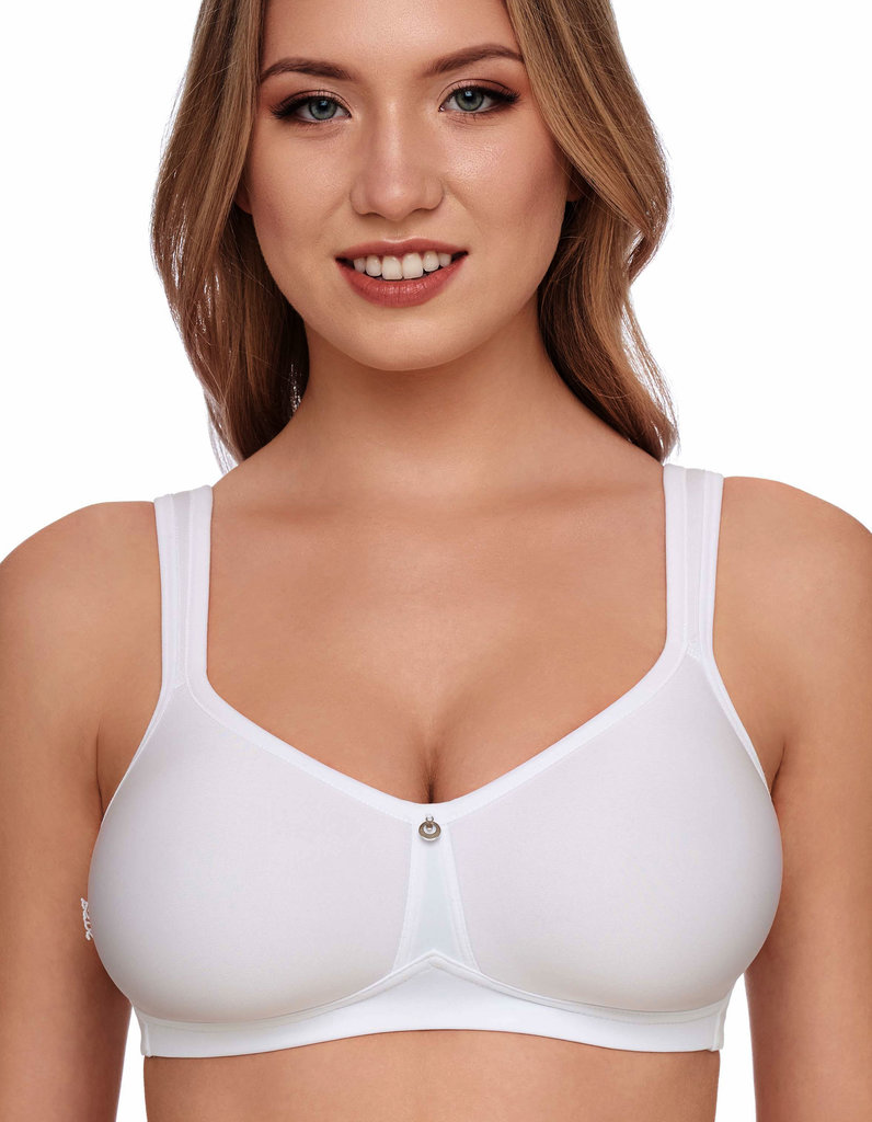 Susa Susa Catania BH zonder beugel 7870 Wit – licht voorgevormde spacercup & ademend comfort – €5 korting bij €39,95 en €15 korting bij €99,95