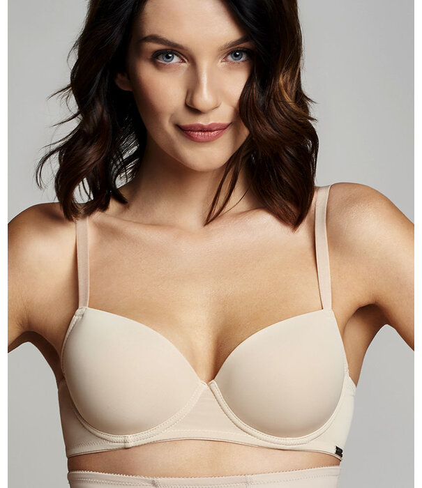 Naturana Safira Bh met beugel & licht voorgevormde cup in huidkleur