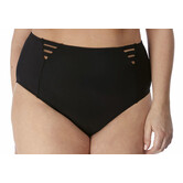 Elomi Magnetic hoge bikinislip kleur zwart
