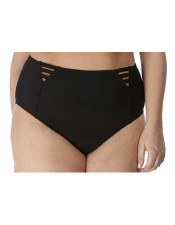 Magnetic hoge bikinislip kleur zwart