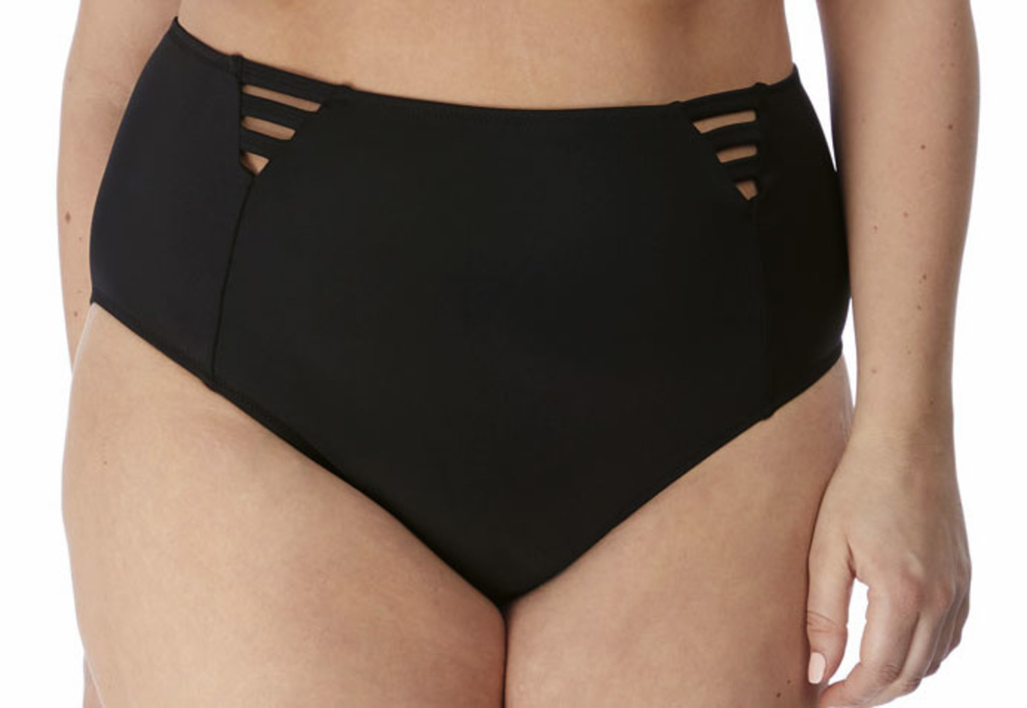 Elomi lingerie  Magnetic hoge bikinislip kleur zwart